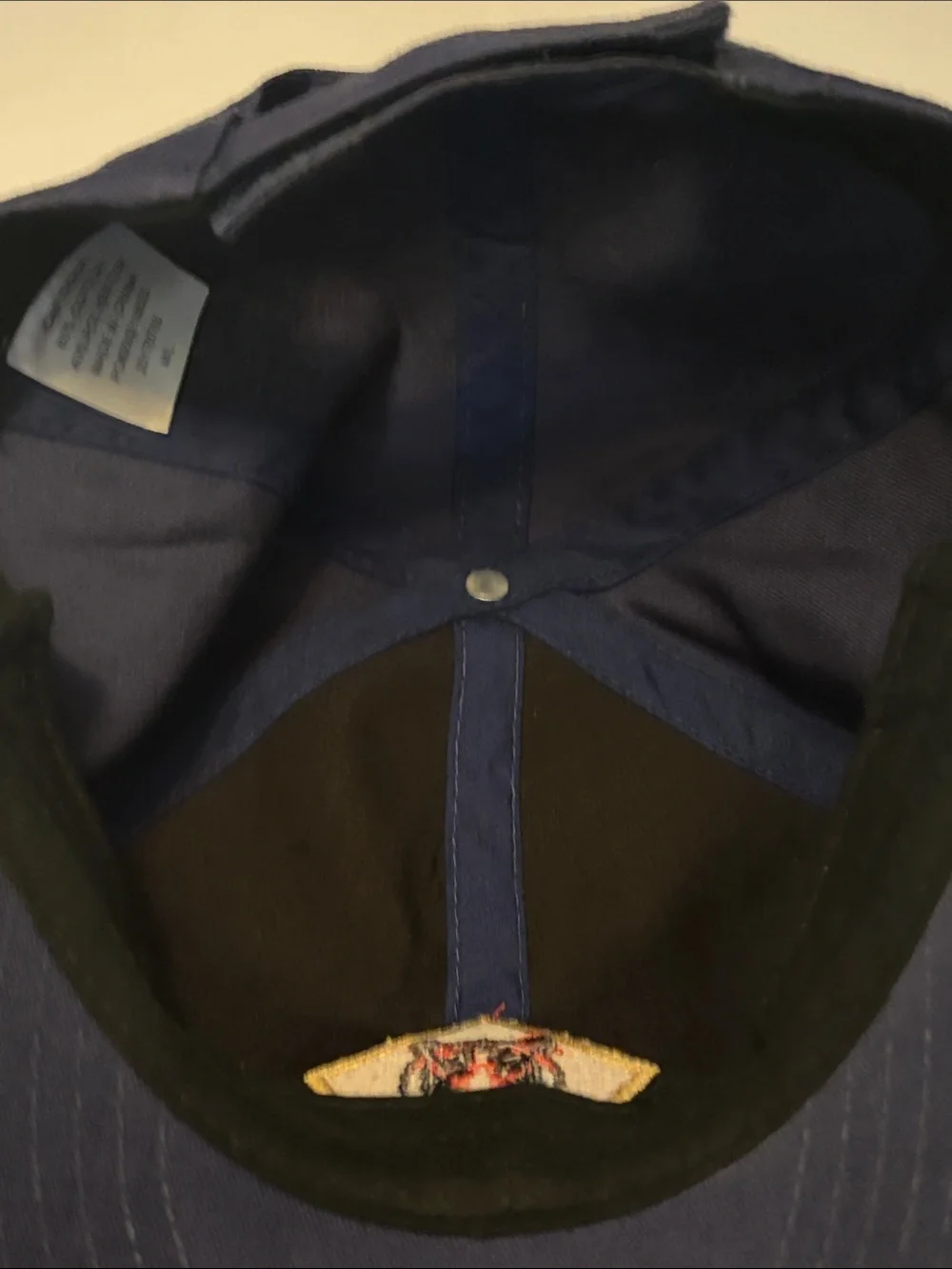 Boy’s Tiger Scout uniform hat Boy Scouts of America ax M/L Velcro adjustable